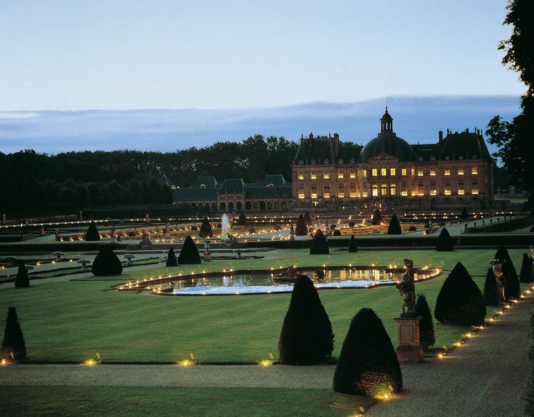 Vaux Le Viscount by Candlelight