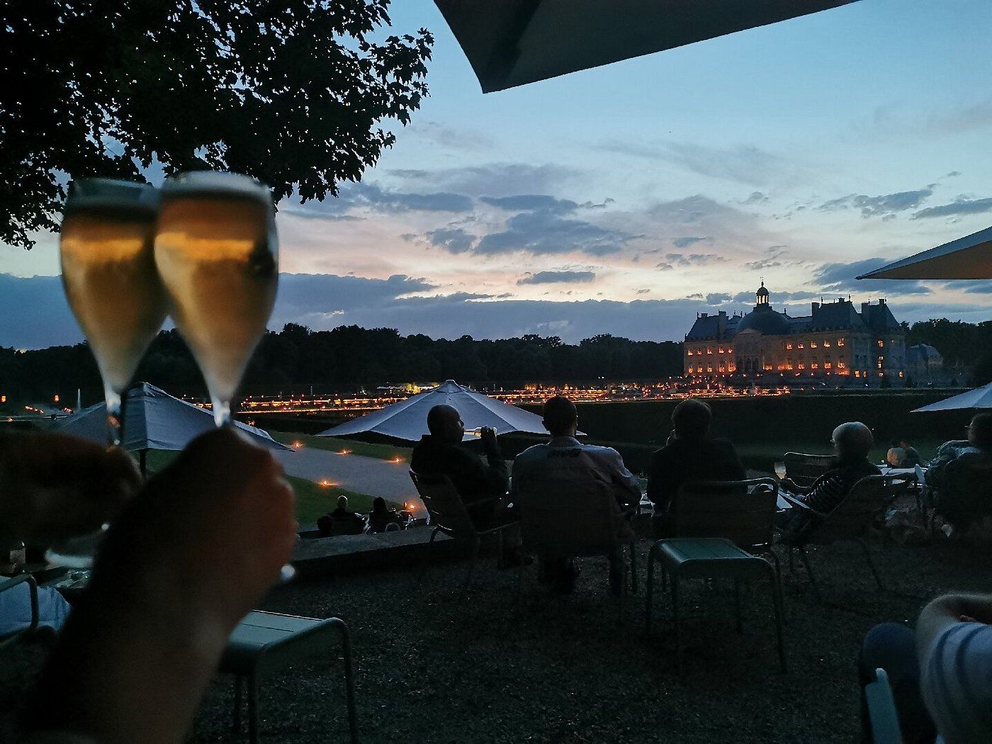 Vaux Le Viscount by Candlelight